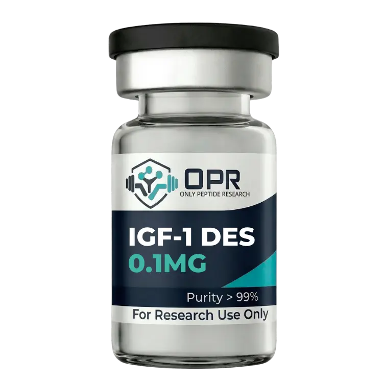 IGF-1 DES 0.1mg Research Peptide